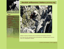 Tablet Screenshot of klettern.avrona.org